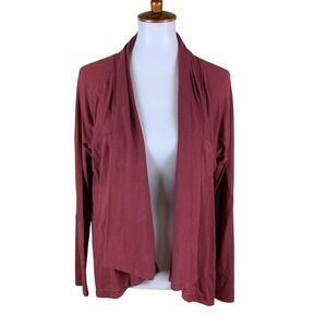 Athleta Open Cardigan Lightweight Drape Layer Lounge Athleisure Medium
